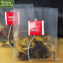 Best Slimming Moringa Tea Triangular Nylon Mesh Custom Printed Tea Bags